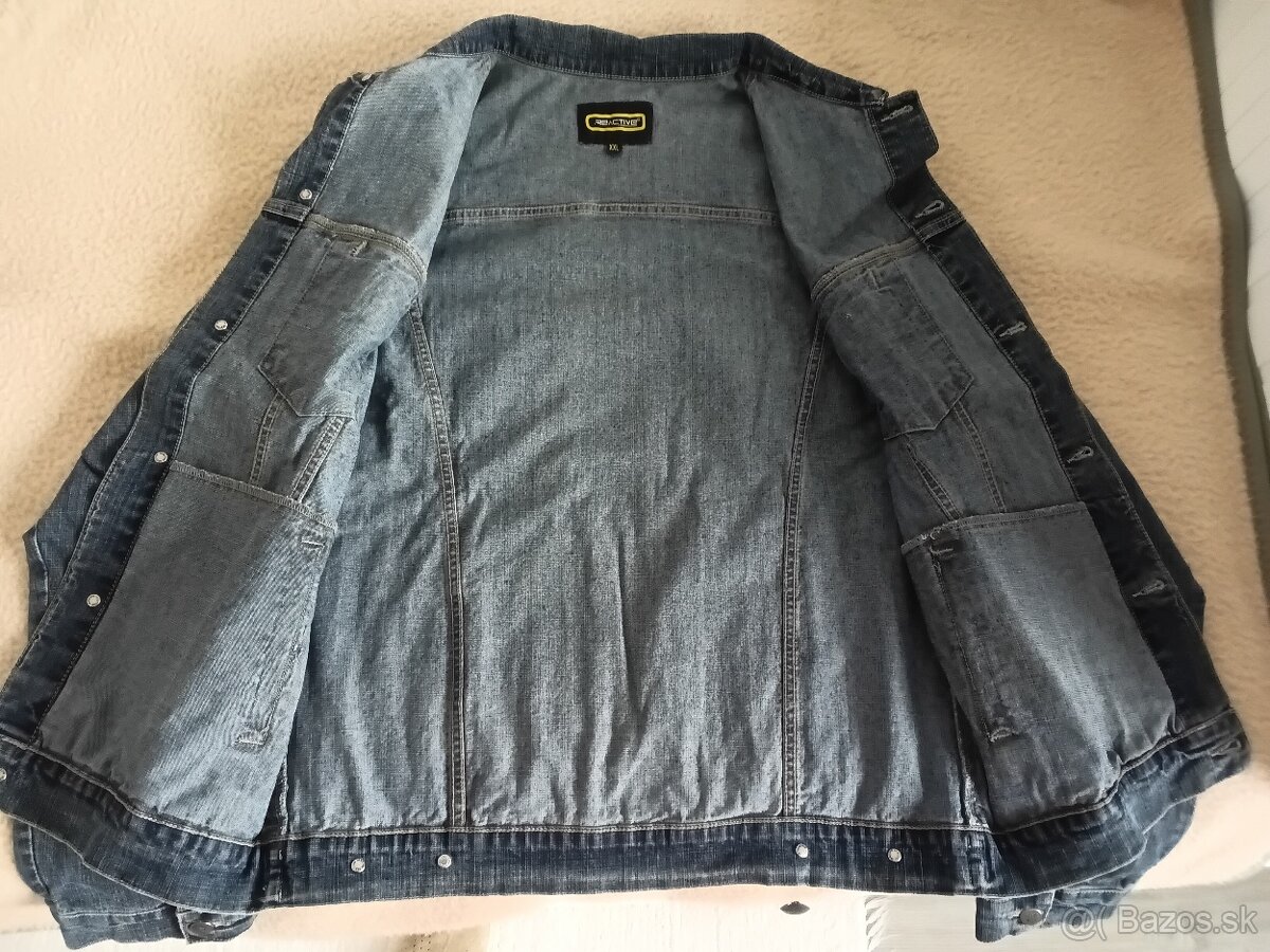 Pánska riflová bunda. - 2