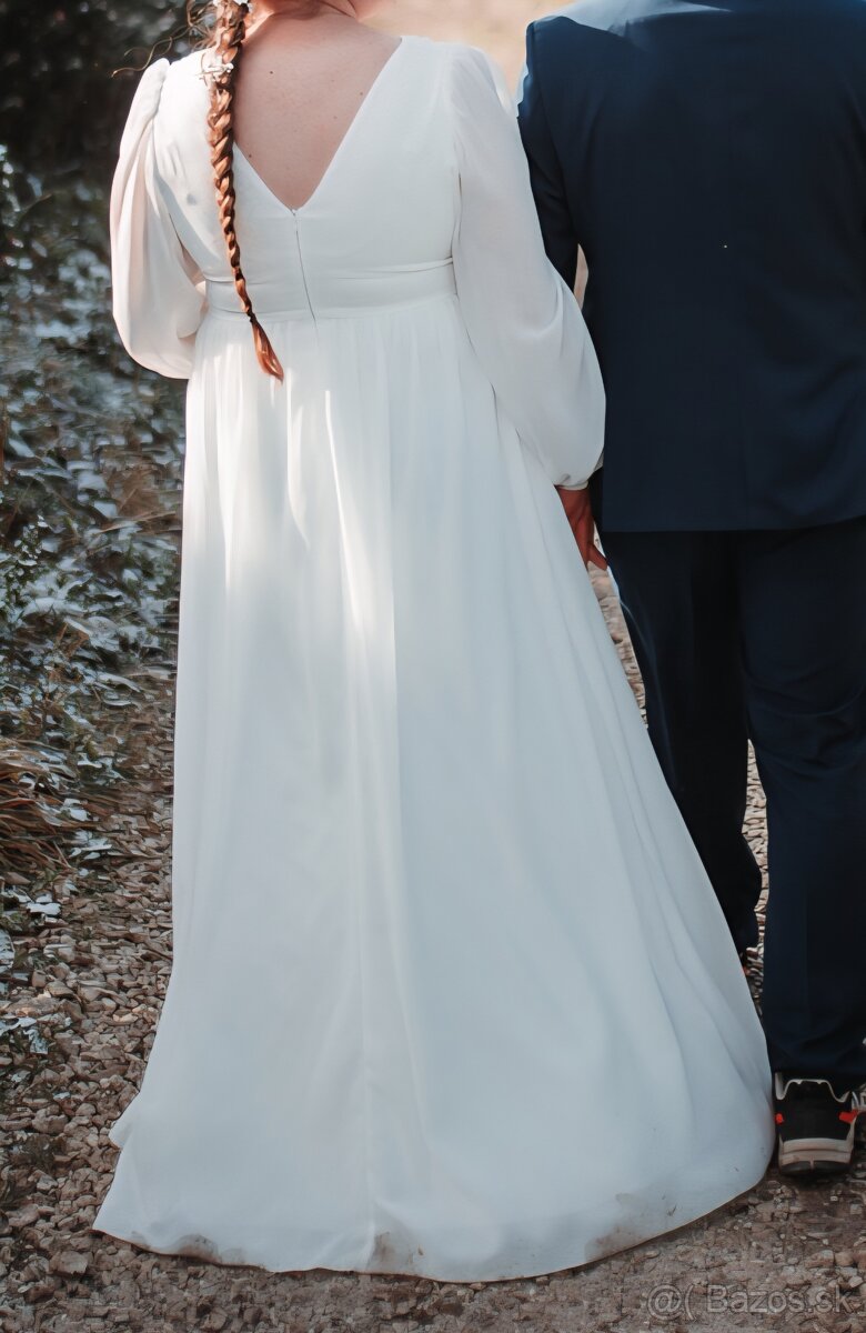 Svadobné/popolnočné šaty - 2