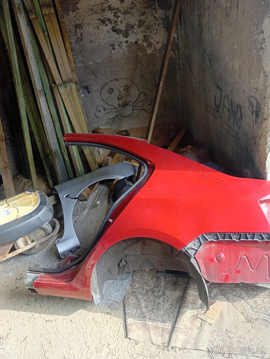 Ľavá zadná štvrtka Octavia 3 sedan - 2