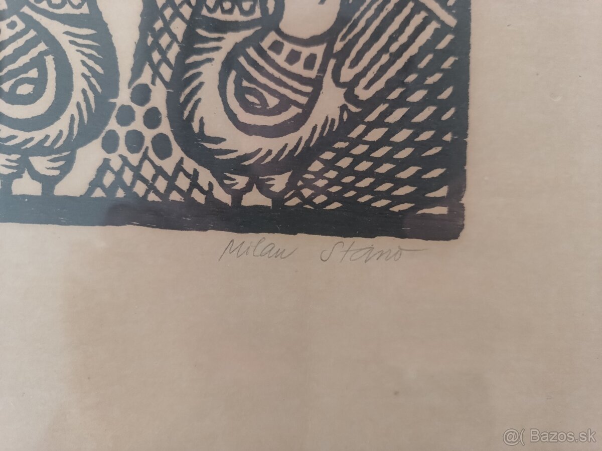 obraz Milan Stano: Husličkárova pieseň 1988 - 2