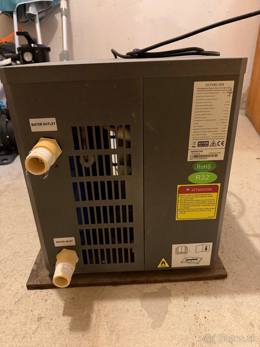 Bazénové tepelné čerpadlo - 2