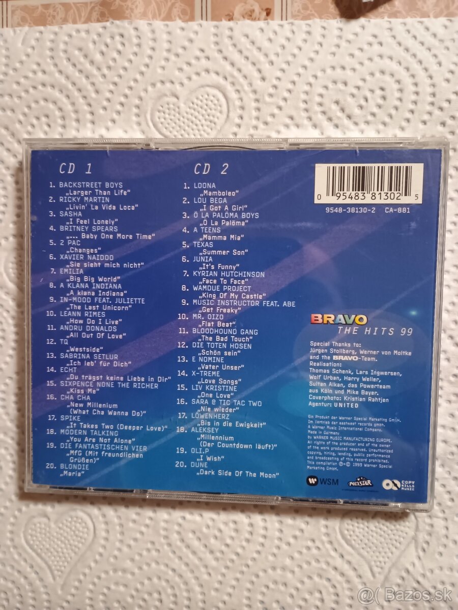 2CD výbery po 3€. III - 2