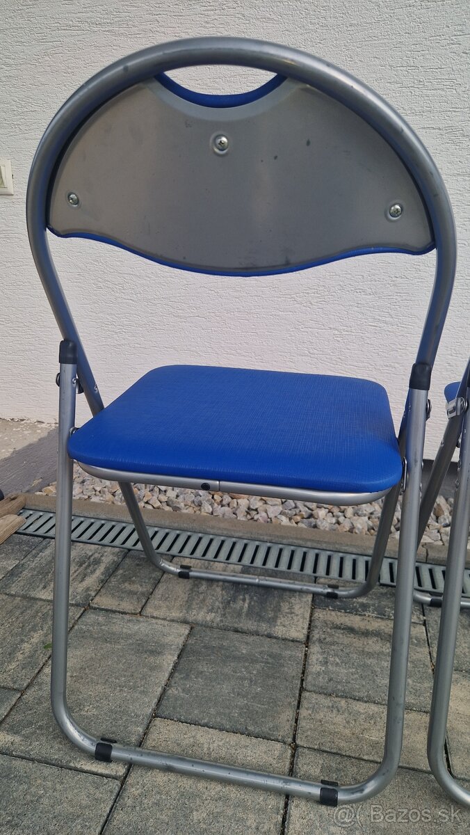 Skladacie stoličky 3ks - 2