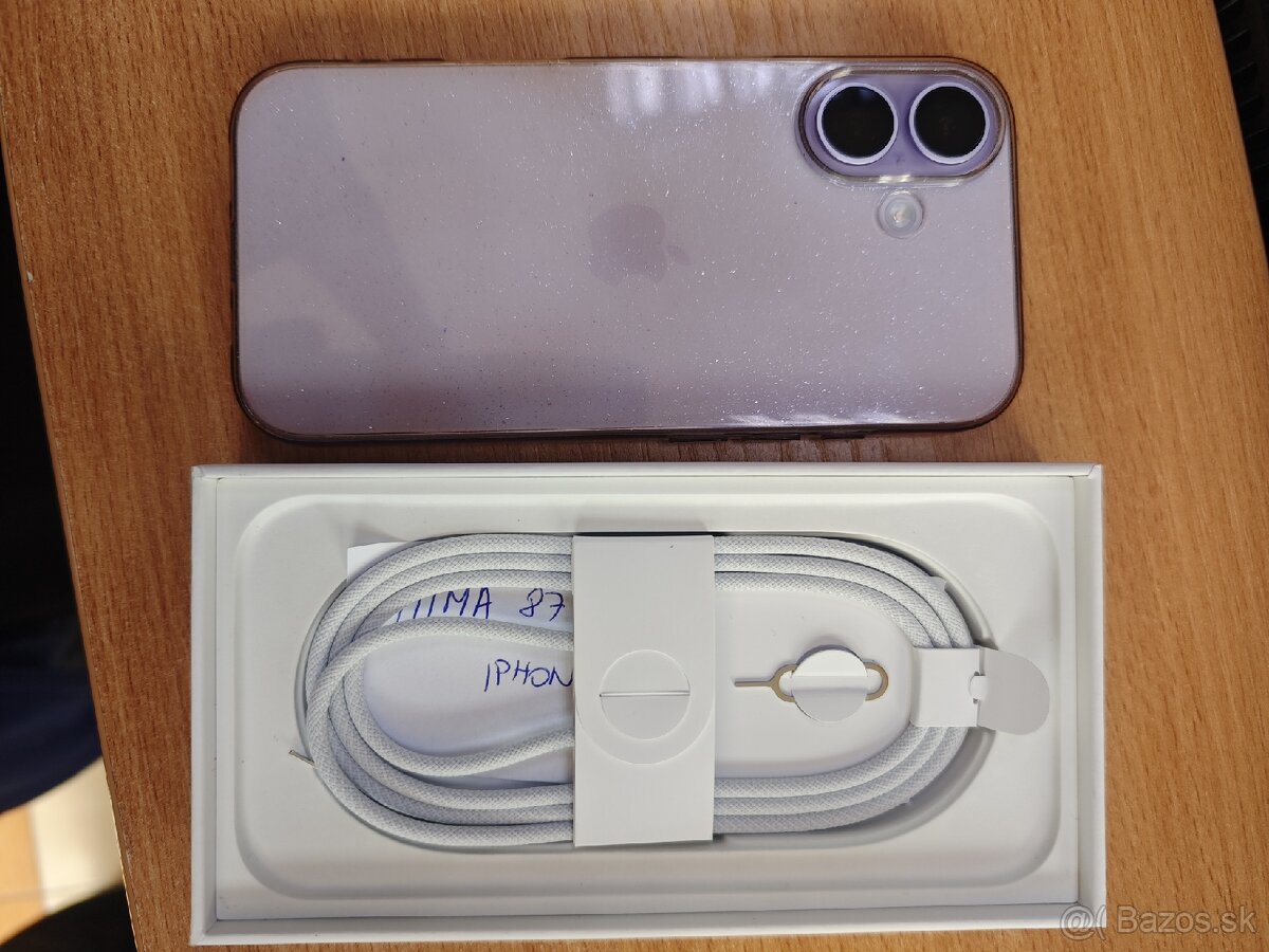 Iphone 17 , 256 GB , farba levandulova - 2
