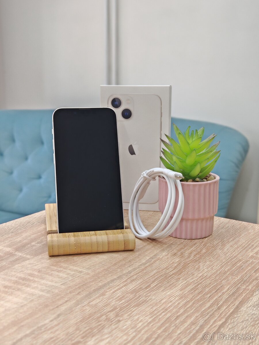 iPhone 13 Mini 128GB | Biely | BATÉRIA 100% - 2