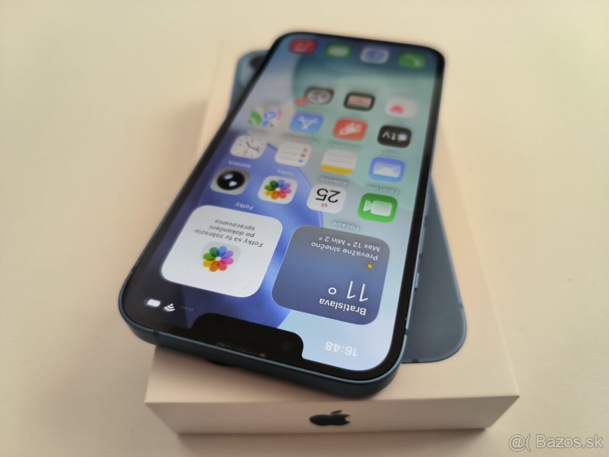 apple iphone 13 128gb Blue / Batéria 100% - 2