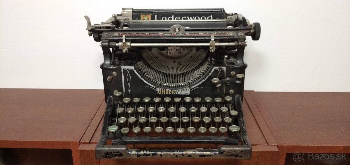 Písací stroj Underwood - 2