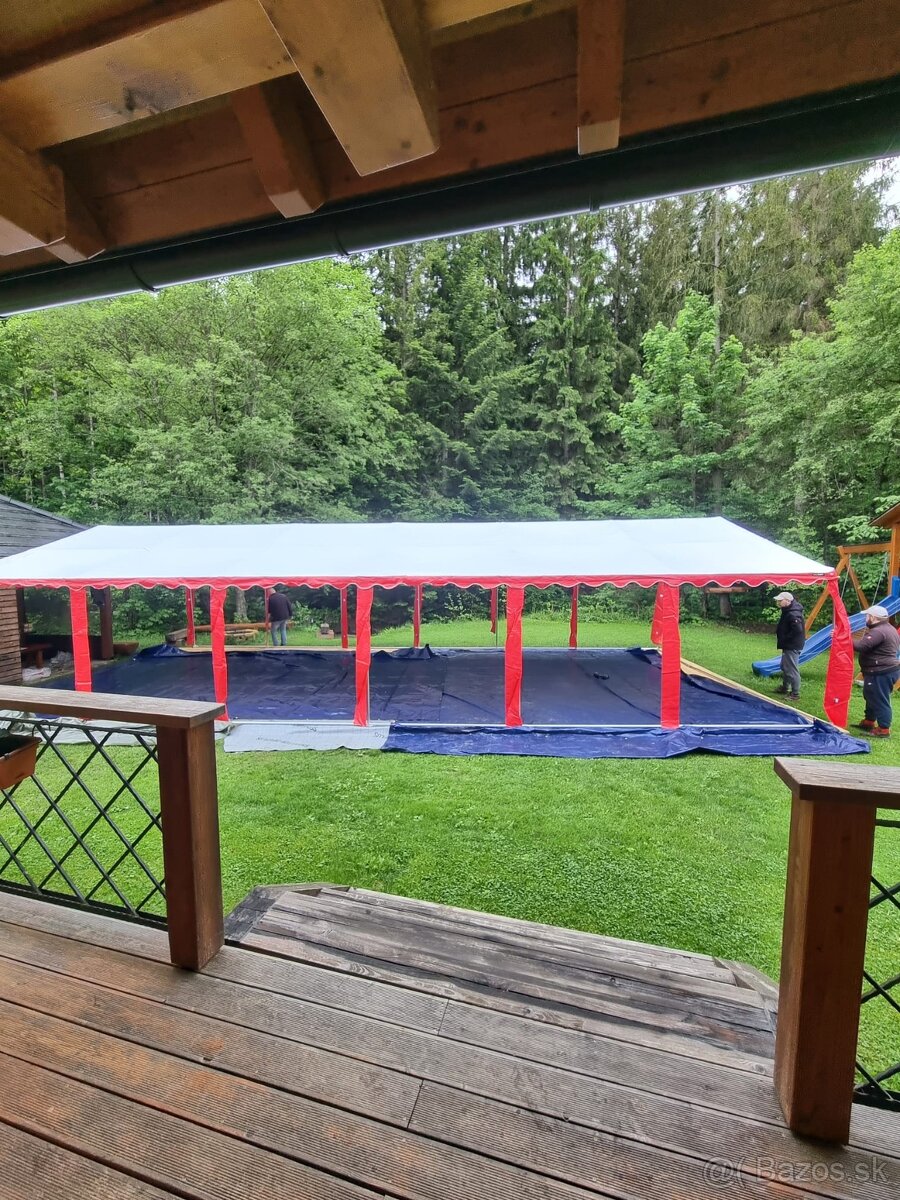 Prenajom noveho party stanu 6×12 m - 2