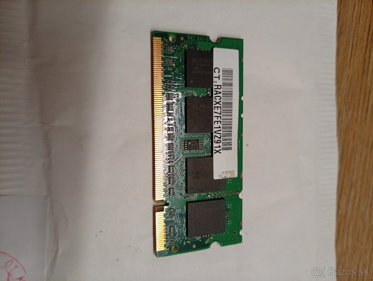 1GB 2Rx16 PC2-6400S-666 - 2