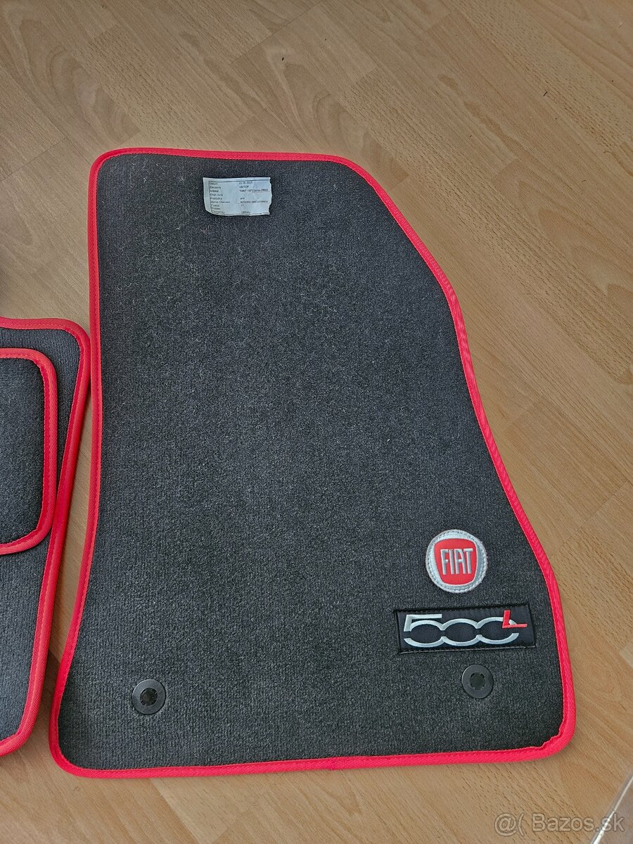 Fiat 500L originálna sada koberčekov predná - 2