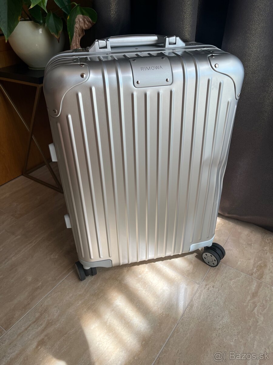 rimowa original cabin s titanium (poškodený) - 2