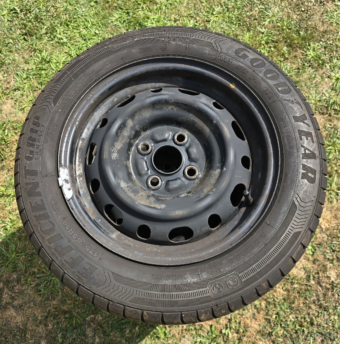 Letné pneumatiky+disky Good Year Efficient Grip 175/65 R14 - 2