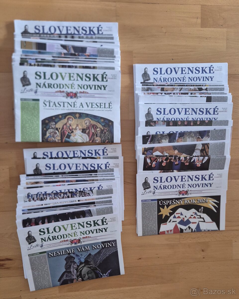 Slovenské národné noviny 2023 - 2025 - 2