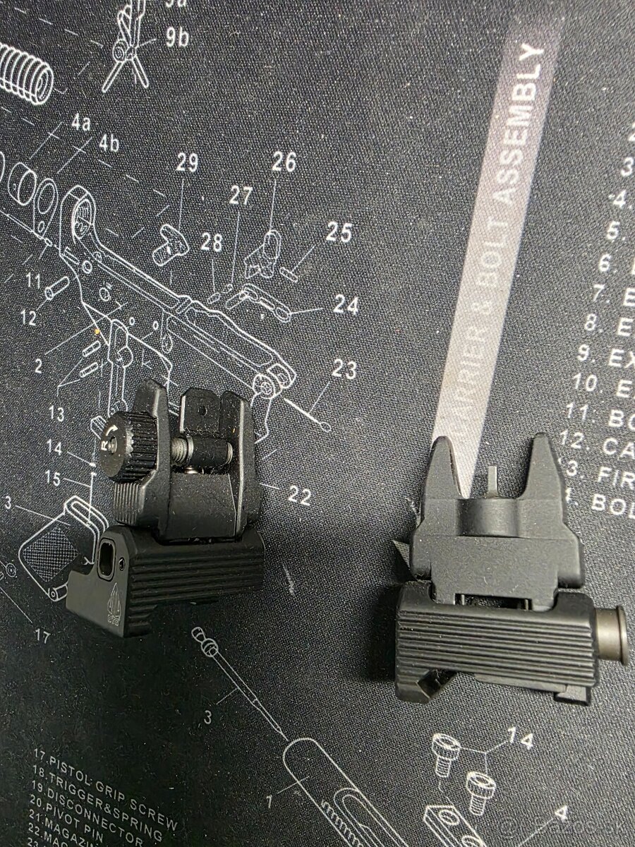 AR 15 mieridlá UTG - 2