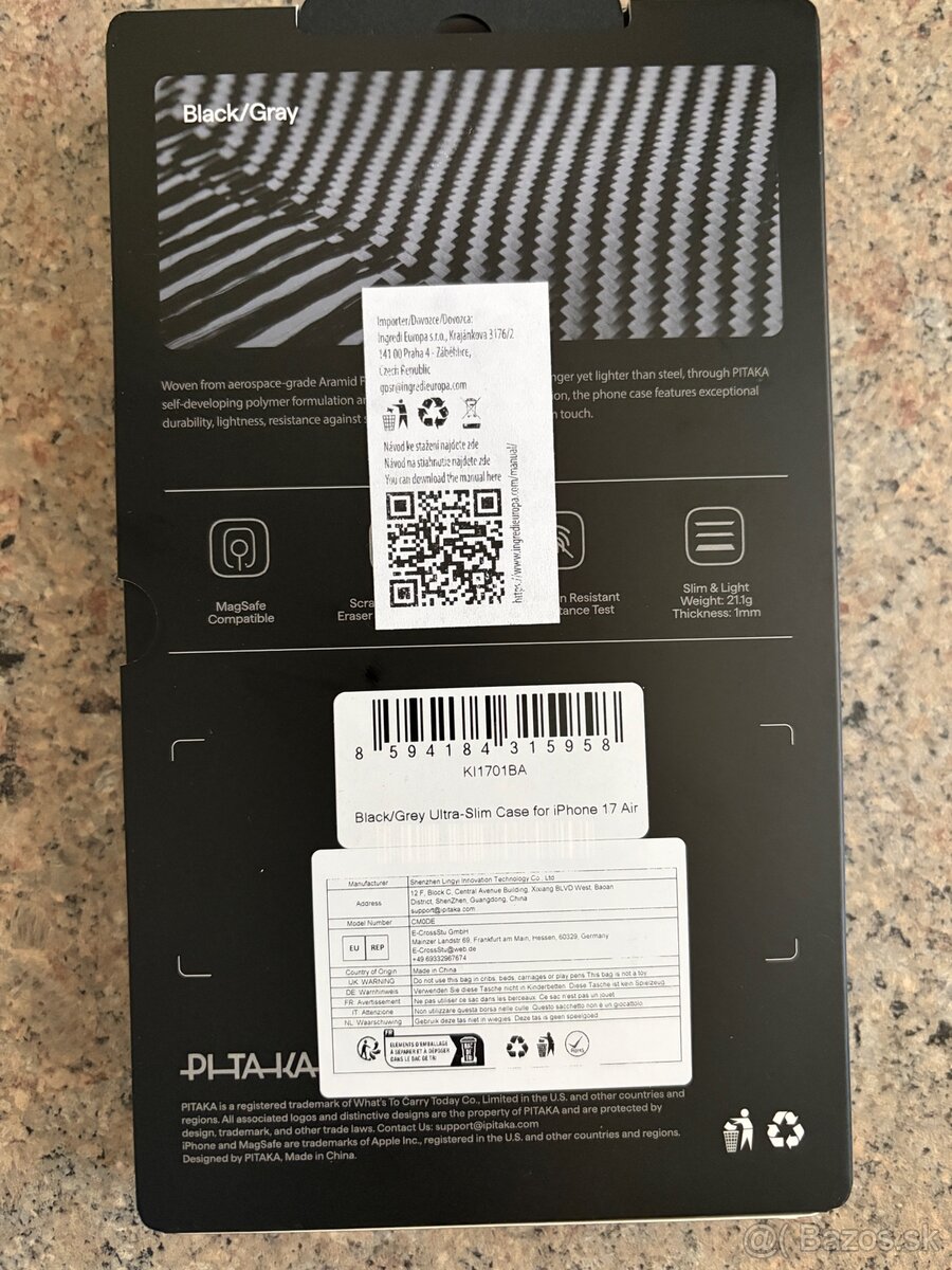 Pitaka obal iPhone 17 air. - 2