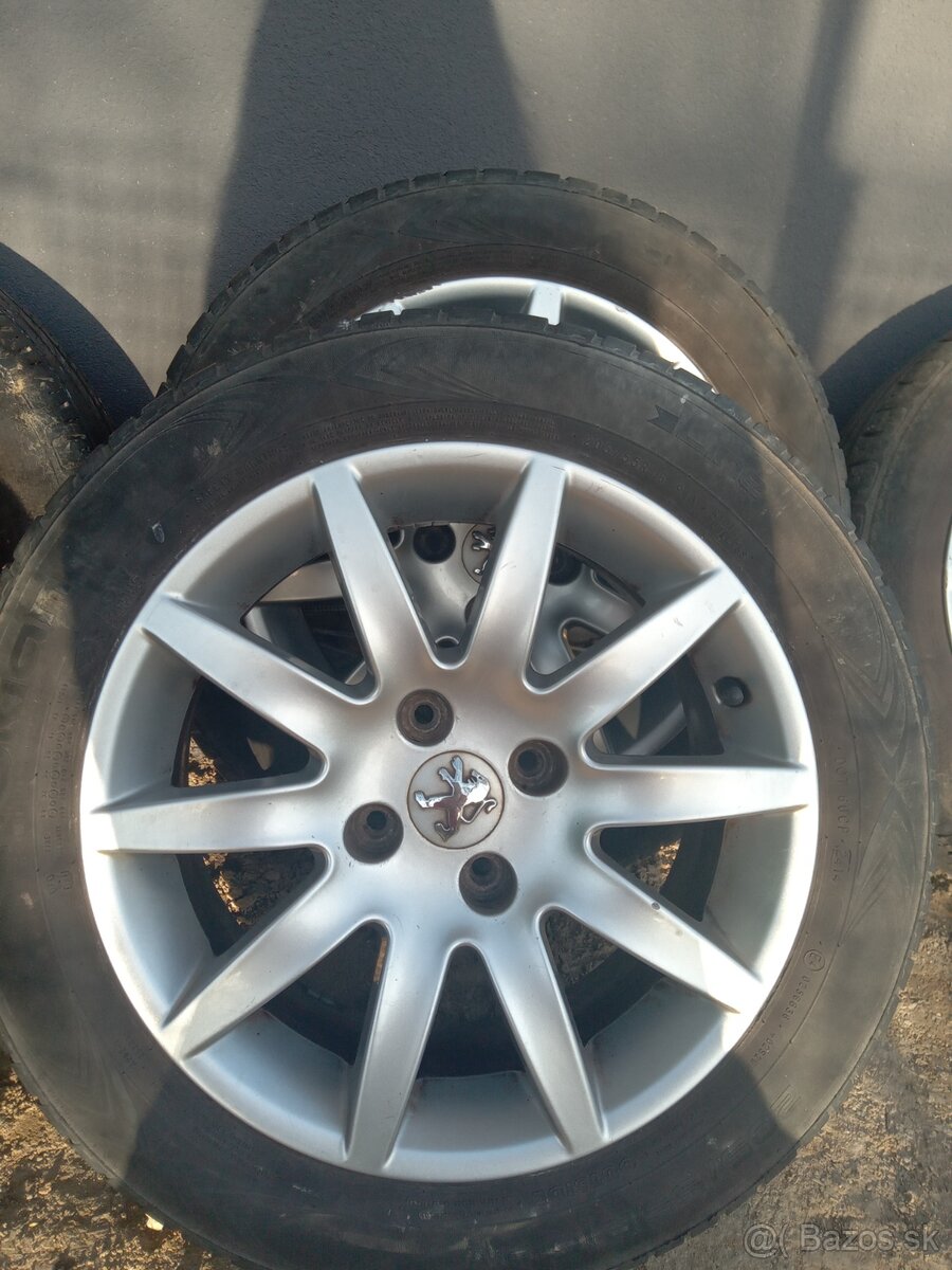 Hliníkové disky 16" 4x108 Peugeot - 2