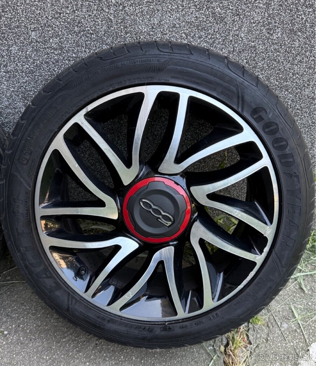 Predám elektrony, kolesa Fiat 225/45 R17 - 2