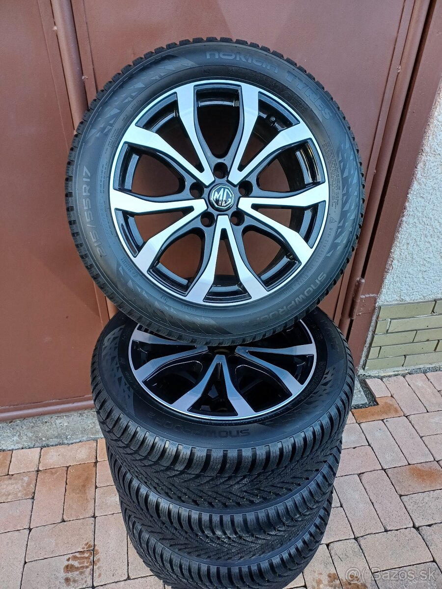 MG ZS Hybrid, kolesá 215 55 R17, NOVÉ - 2