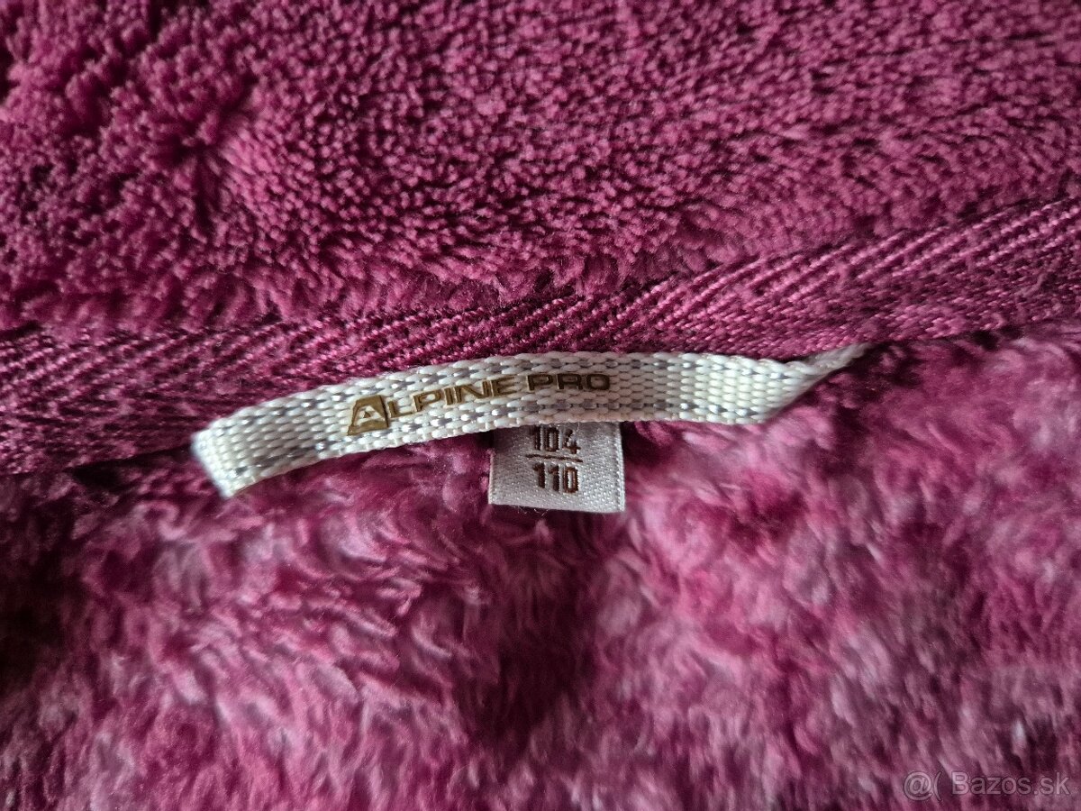 Detska dievcenska mikina Alpine Pro 104/110 - 2