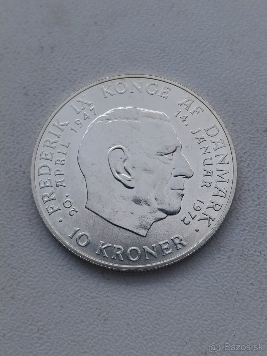 Strieborne mince Rakúska a Danska - 2