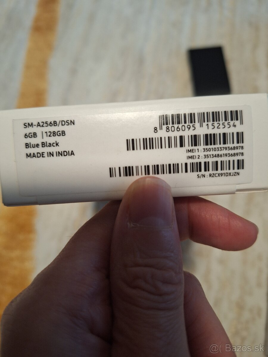 Nový Samsung Galaxy A25 5G 128GB modrý - 2