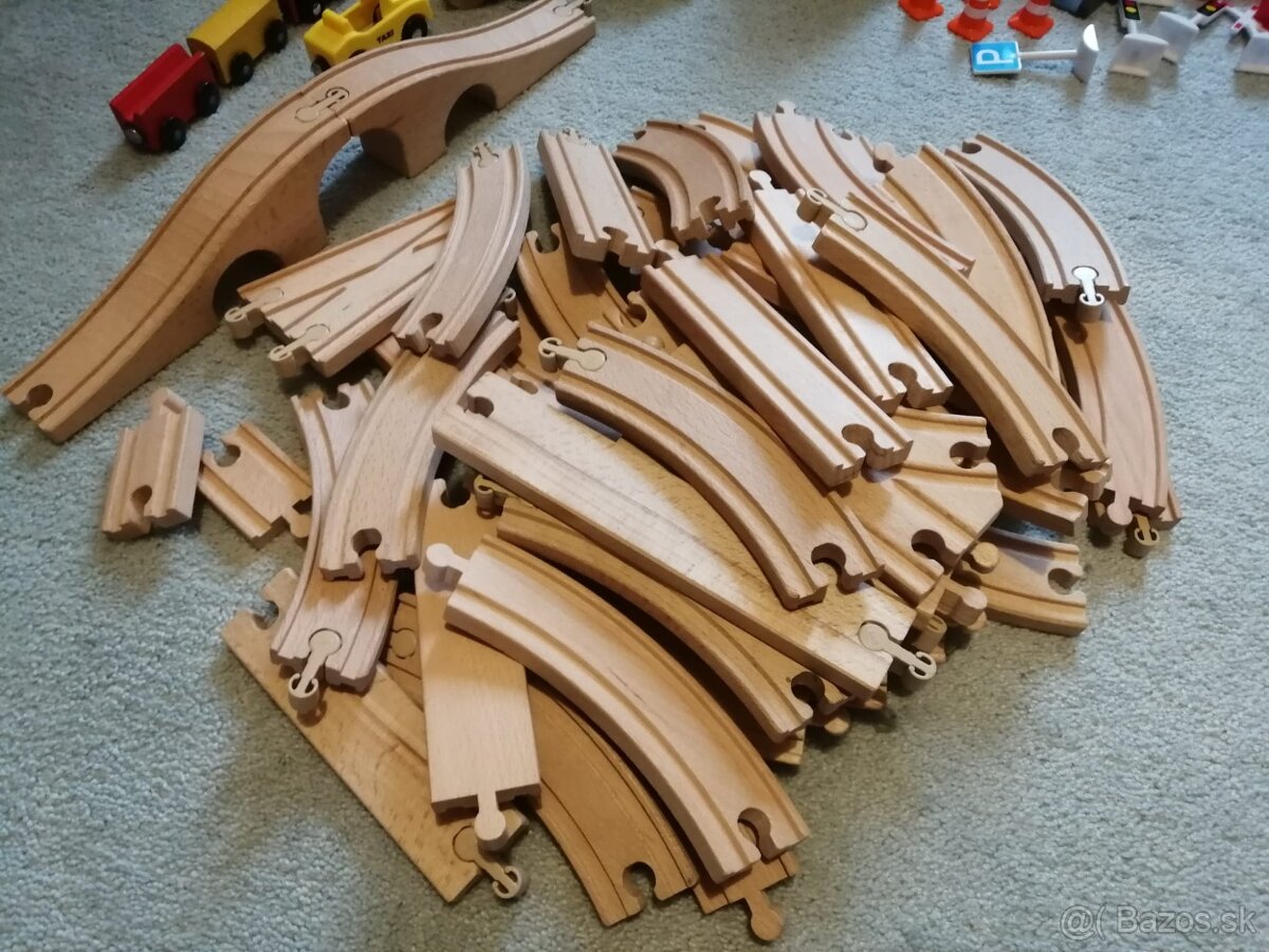 Drevené dráha - vláčik - 2