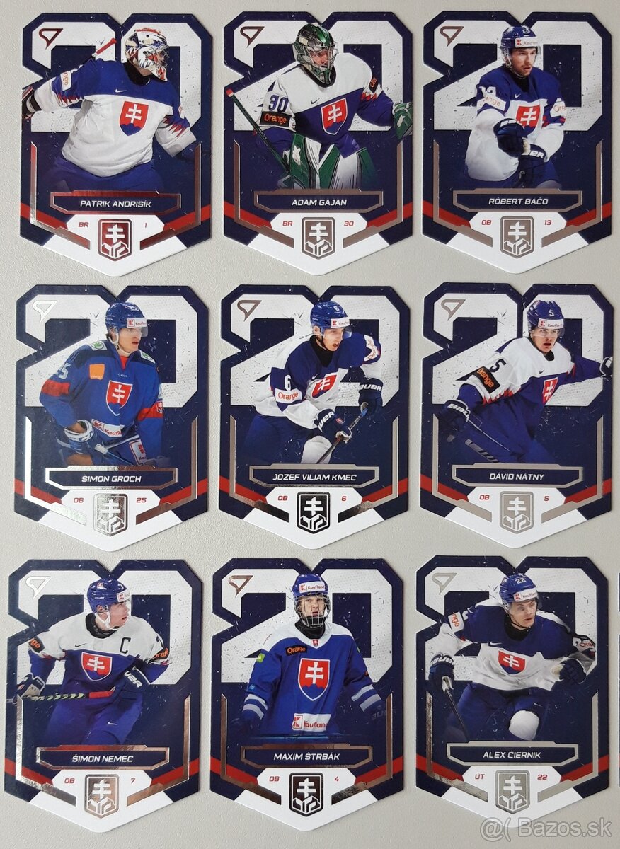 Hokejové kartičky HOKEJOVÉ SLOVENSKO 2023 - SLOVENSKO "20" - 2