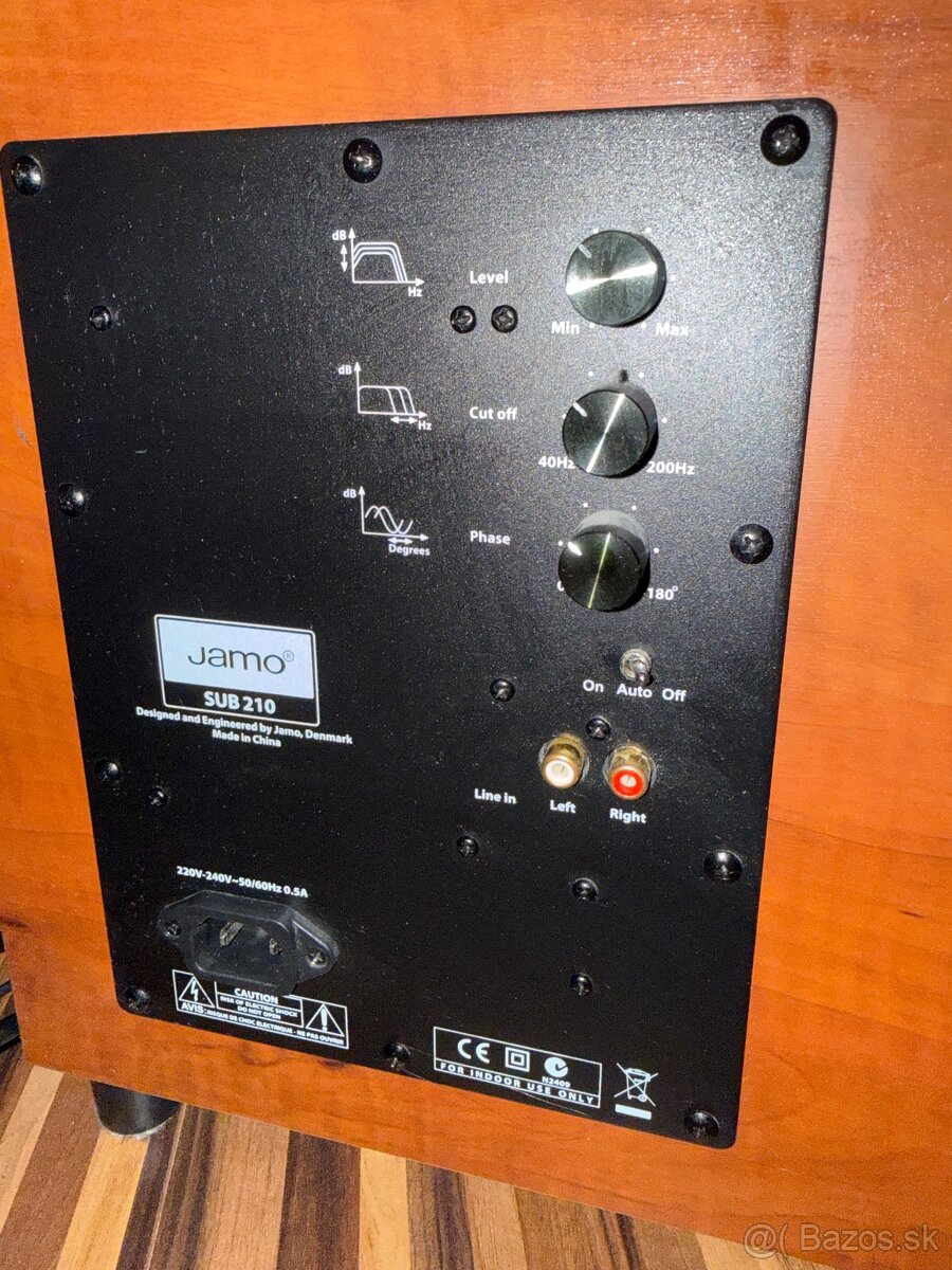 Predám domáce kino Jamo 5.1 + AV receiver ONKYO TX-SR444 - 2