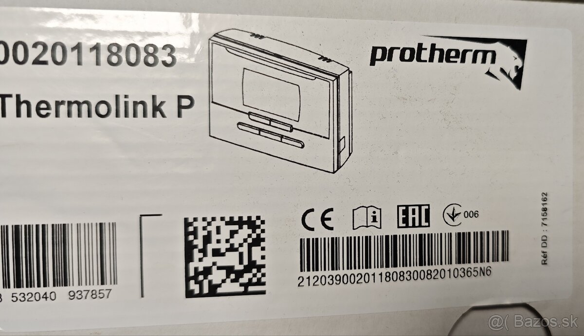 Protherm thermolink P termostat regulátor - 2