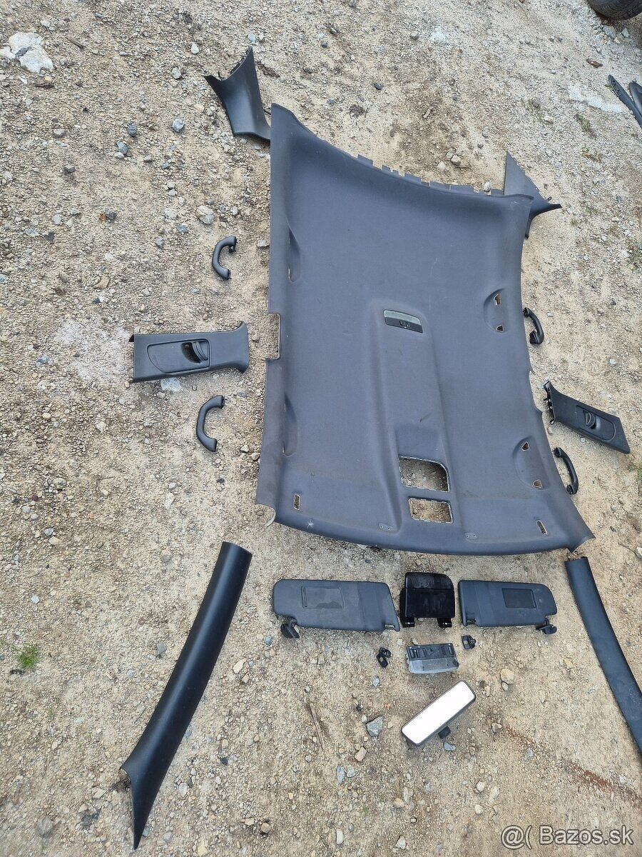 Predám komplet čierny strop pre Škoda Octavia II 2 sedan - 2