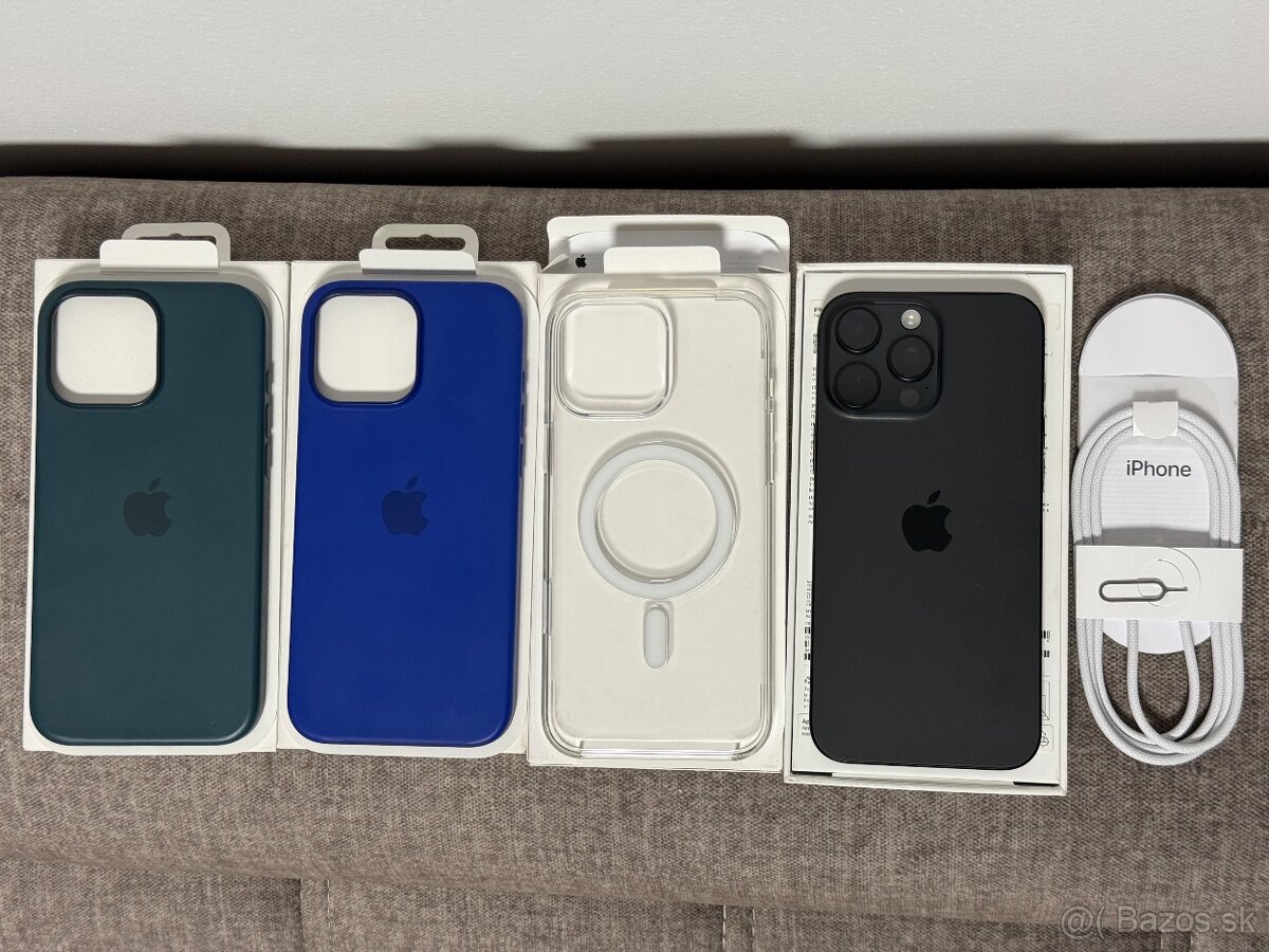 Apple iPhone 16 Pro Max 512GB čierny - záruka 01/27 - 2