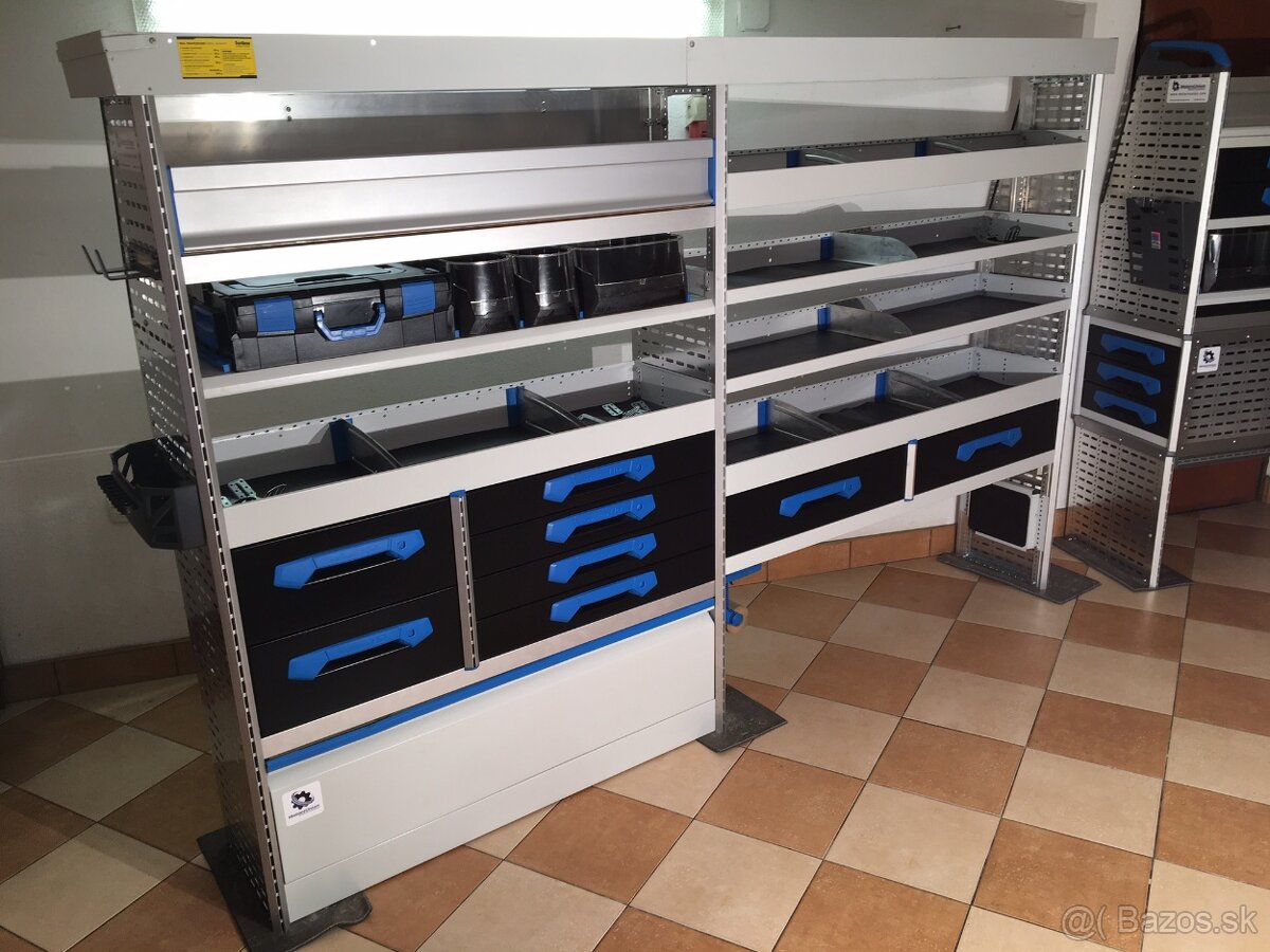 Sortimo Regále do úžitkových vozidiel Transit Ducato Master - 2