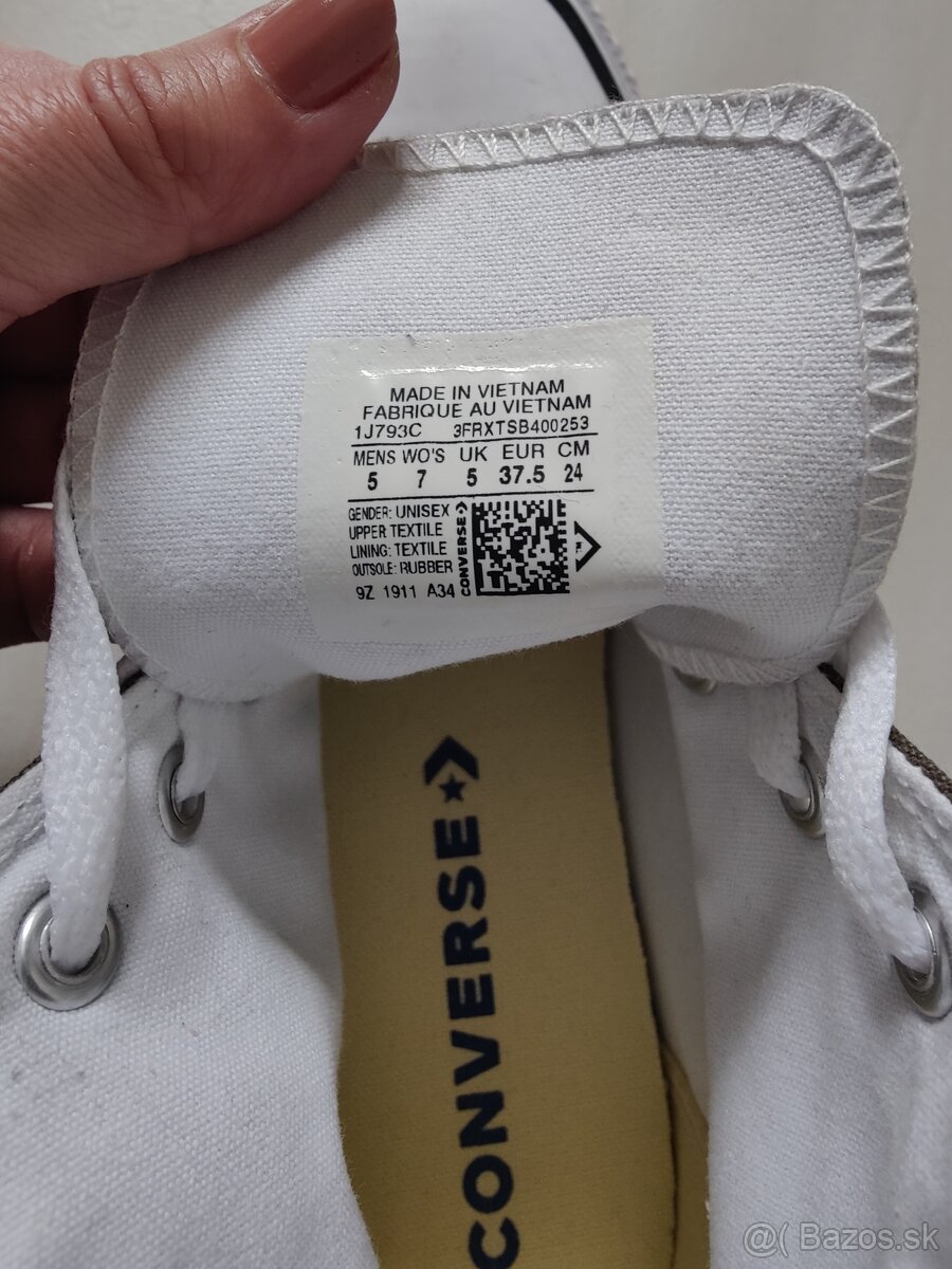 Tenisky Converse veľkosť 37,5 šedá - 2