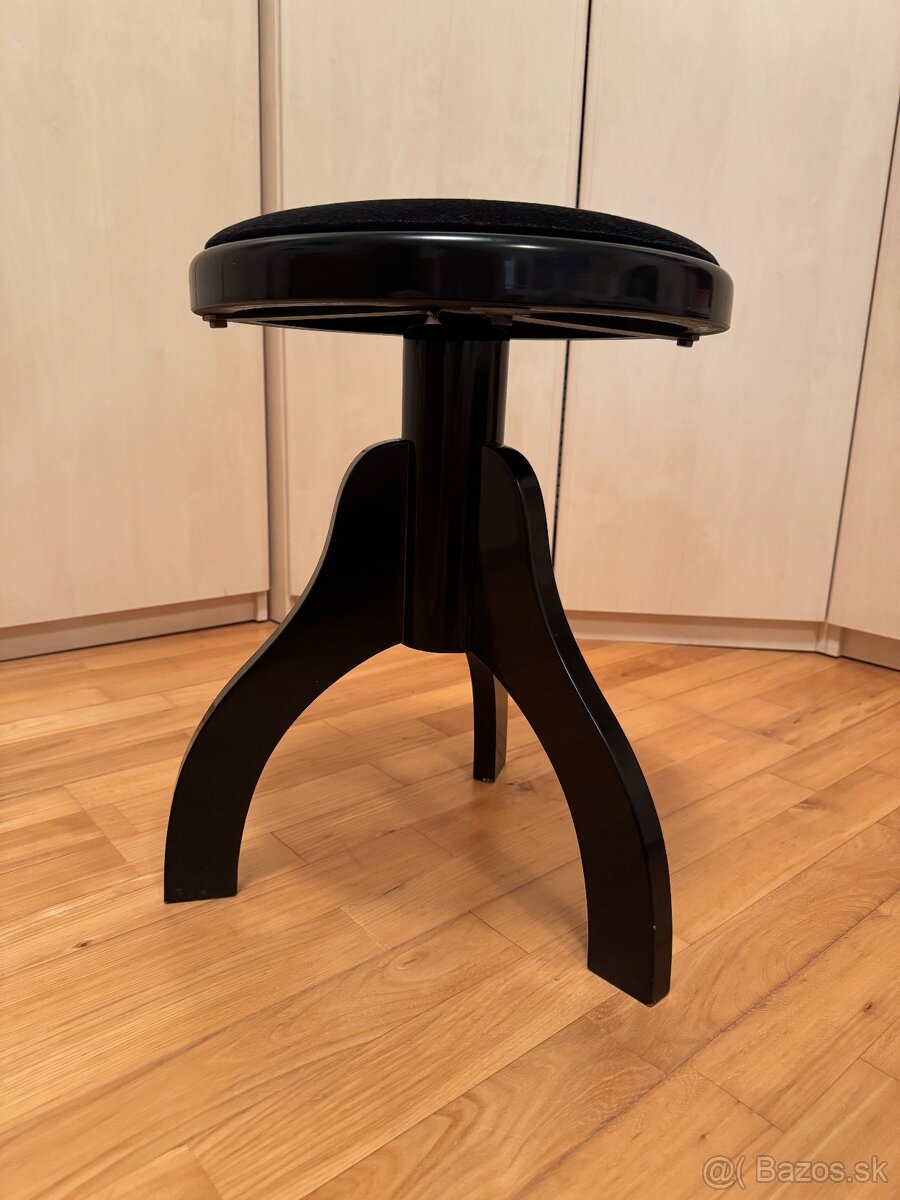 Otočná klavírna stolička - 2