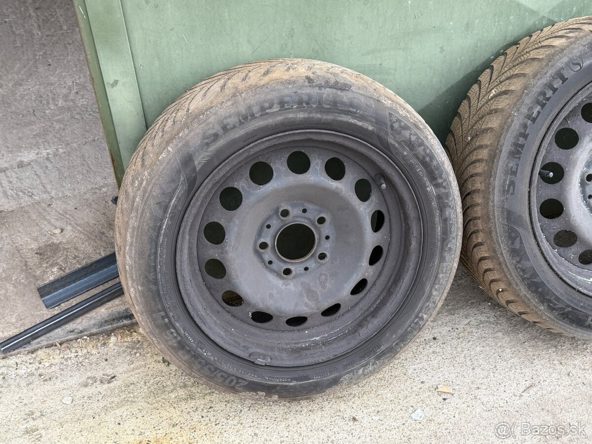 5x120 r16 205/55 zimné pneu - 2