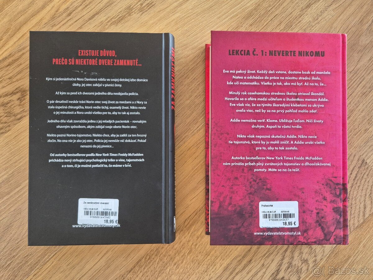 Freida McFadden bestsellers - 2