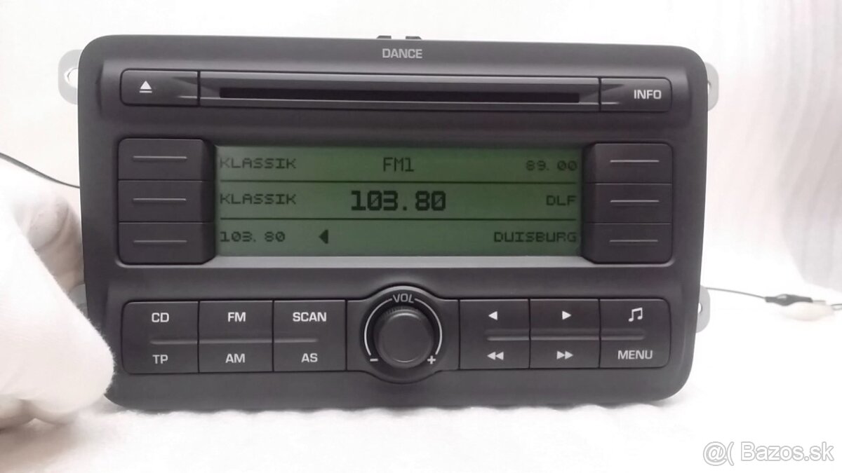 autorádio škoda dance škoda fabia 2 - 2