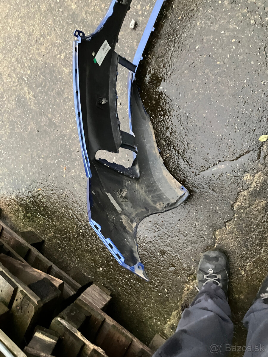 predni naraznik skoda superb iv 4 modry 6pdc - 2