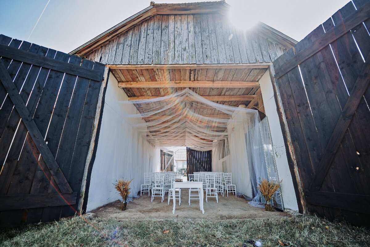 Chiavari stoličky transparentné / biele - 2