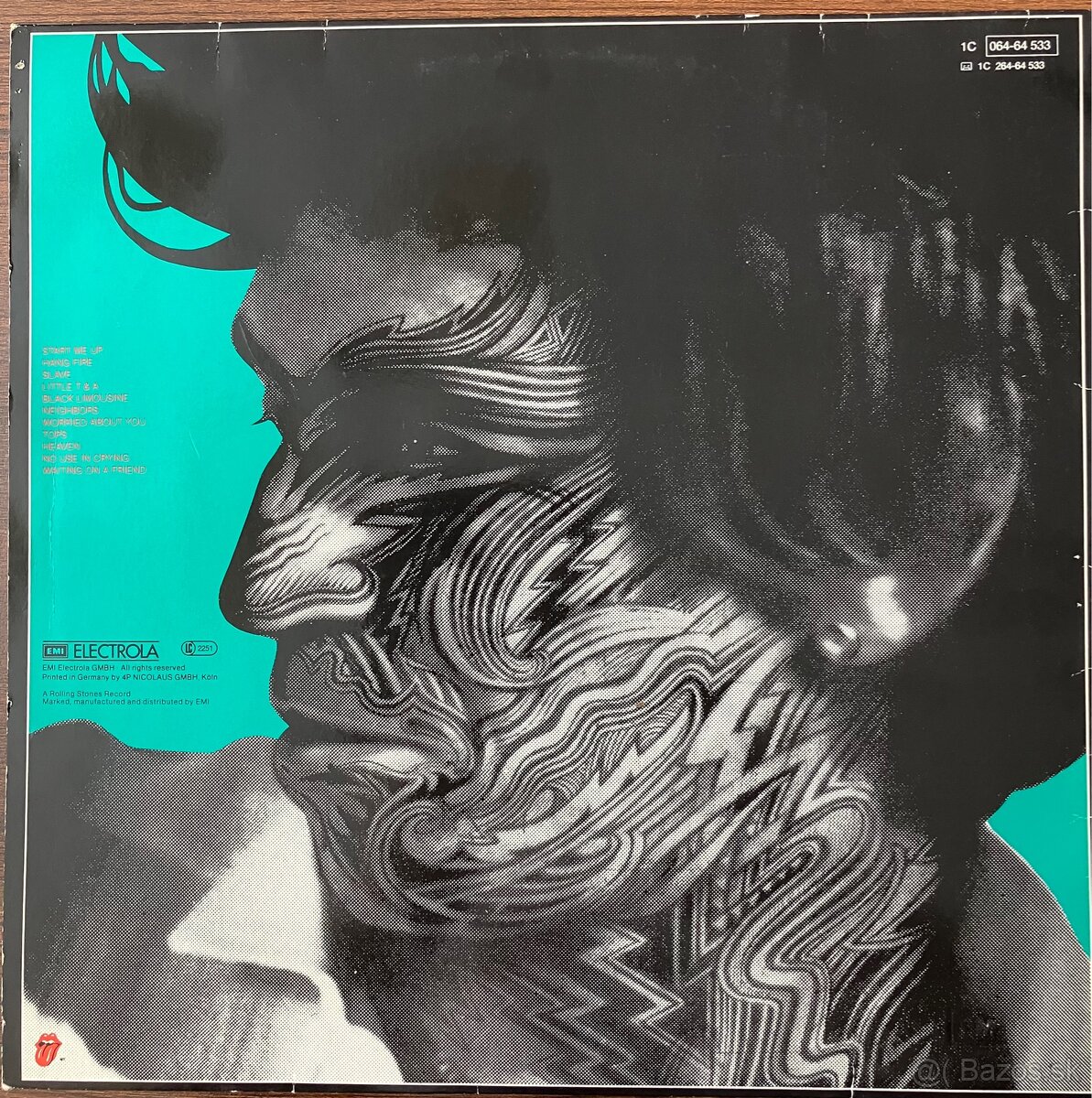 Predám LP ROLLING STONES - TATOO YOU c 1981 - 2