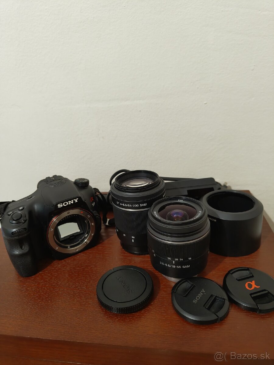Sony A57 + 18-55 + DT 55-200 - 2
