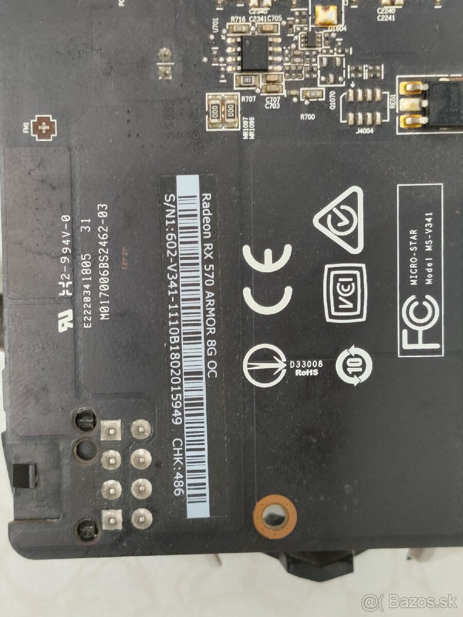 Grafická karta AMD Rx 570 8gb OC Armor - 2