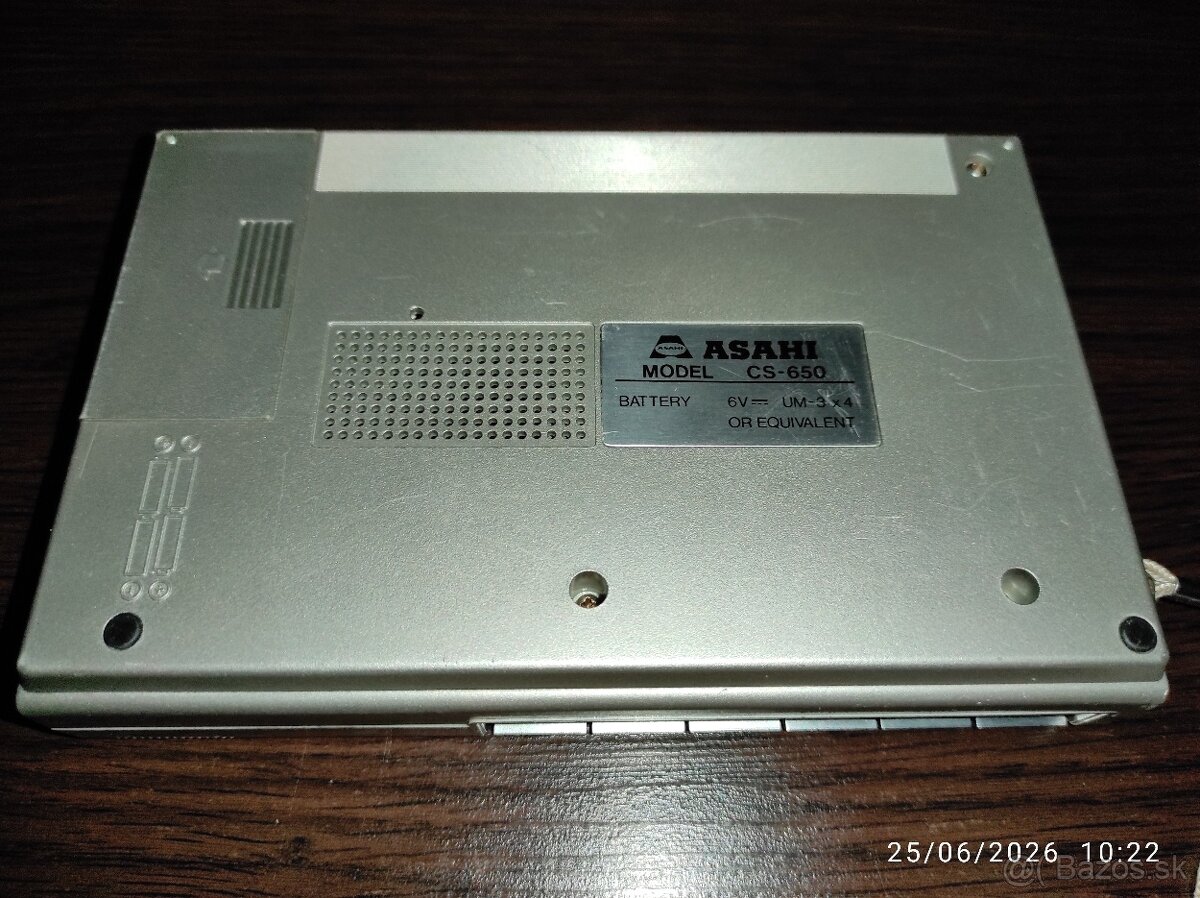 CASSETTE RECORDER , magnetofon ASAHI - 2