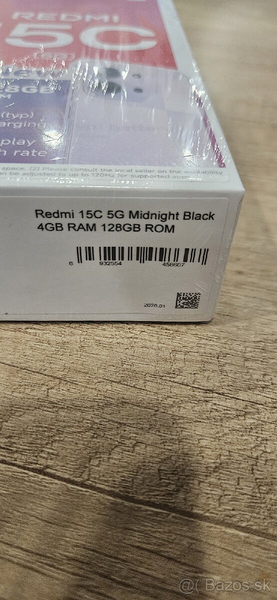 Xiaomi Redmi 15C 8GB/128 Midnight black - 2