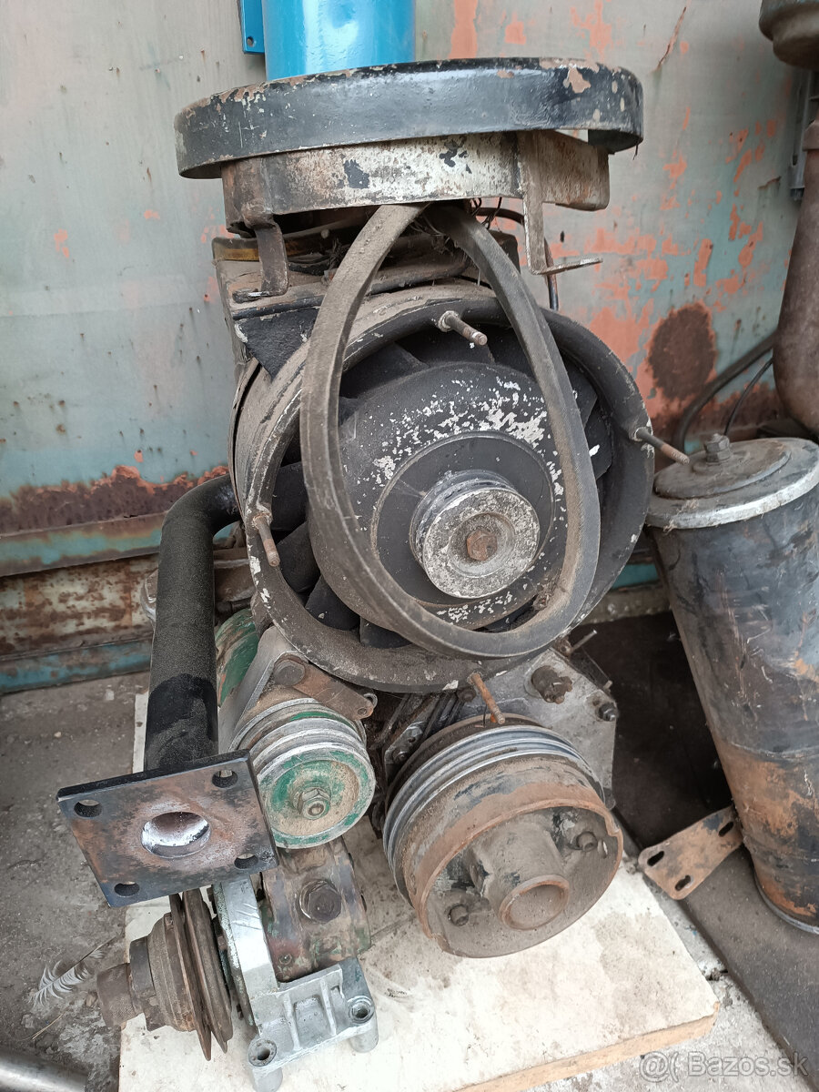 Predam motor diesel jednovalec na TK12 - 2