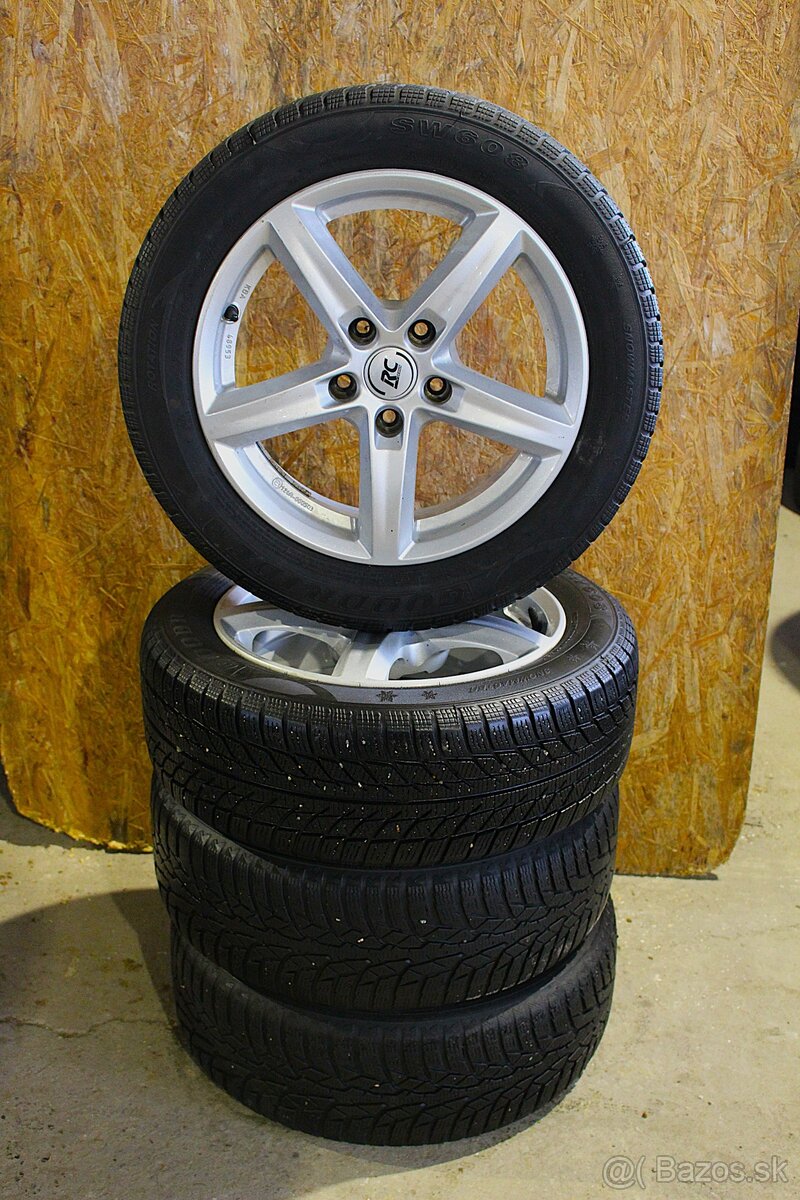 16".. 5x112 r16..ORIGINAL..BROCK..VW..KONCERN..ZIMNA..SADA - 2