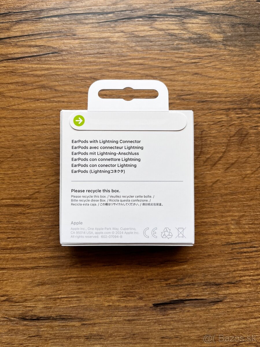 🎧 Apple EarPods (Lightning) – úplne nové, originál zabalené - 2