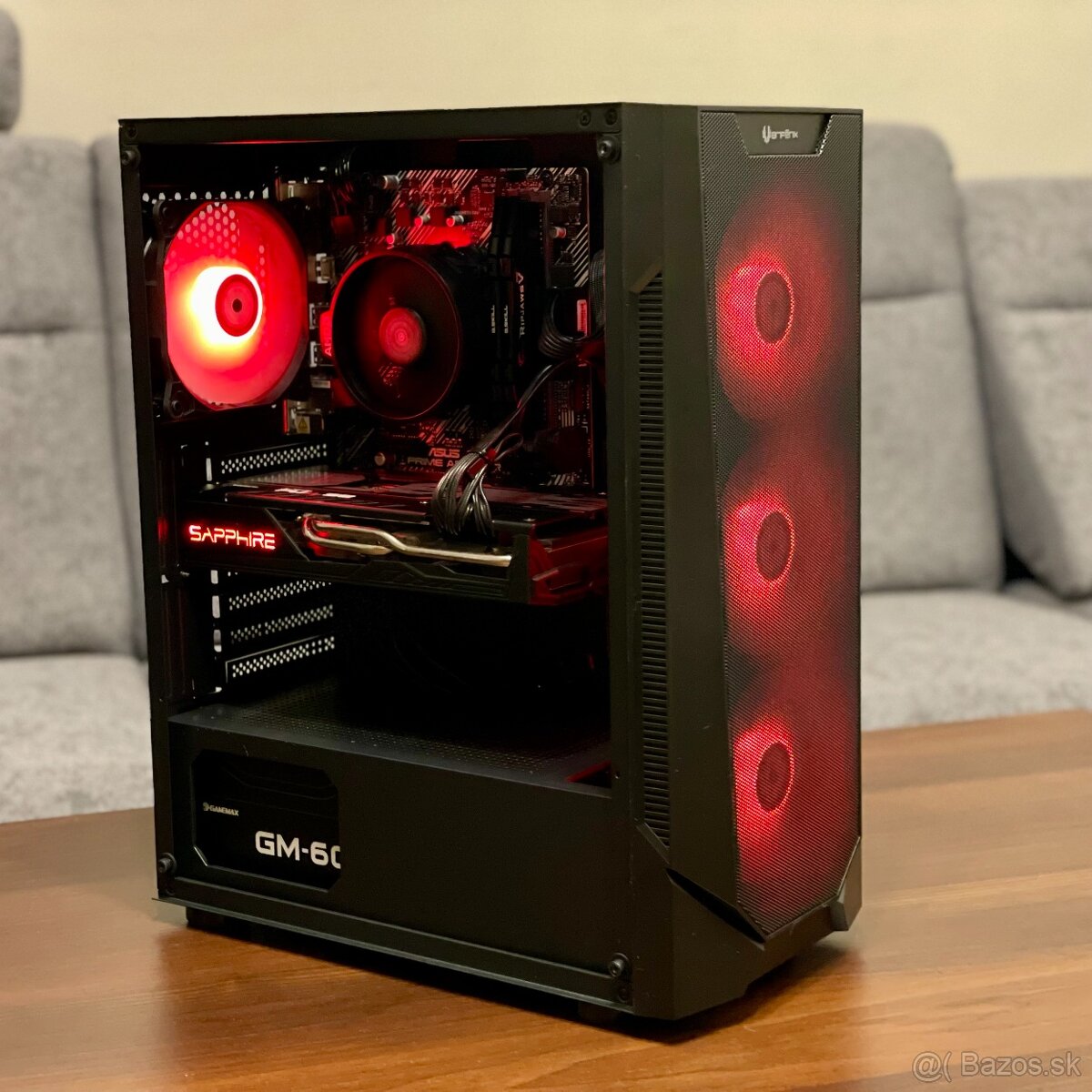 Herný PC - R5 5500,RX 5700XT 8GB,16GB RAM,512GB NVMe - 2