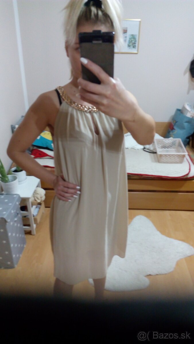 Dámske šaty s retiazkou - 2