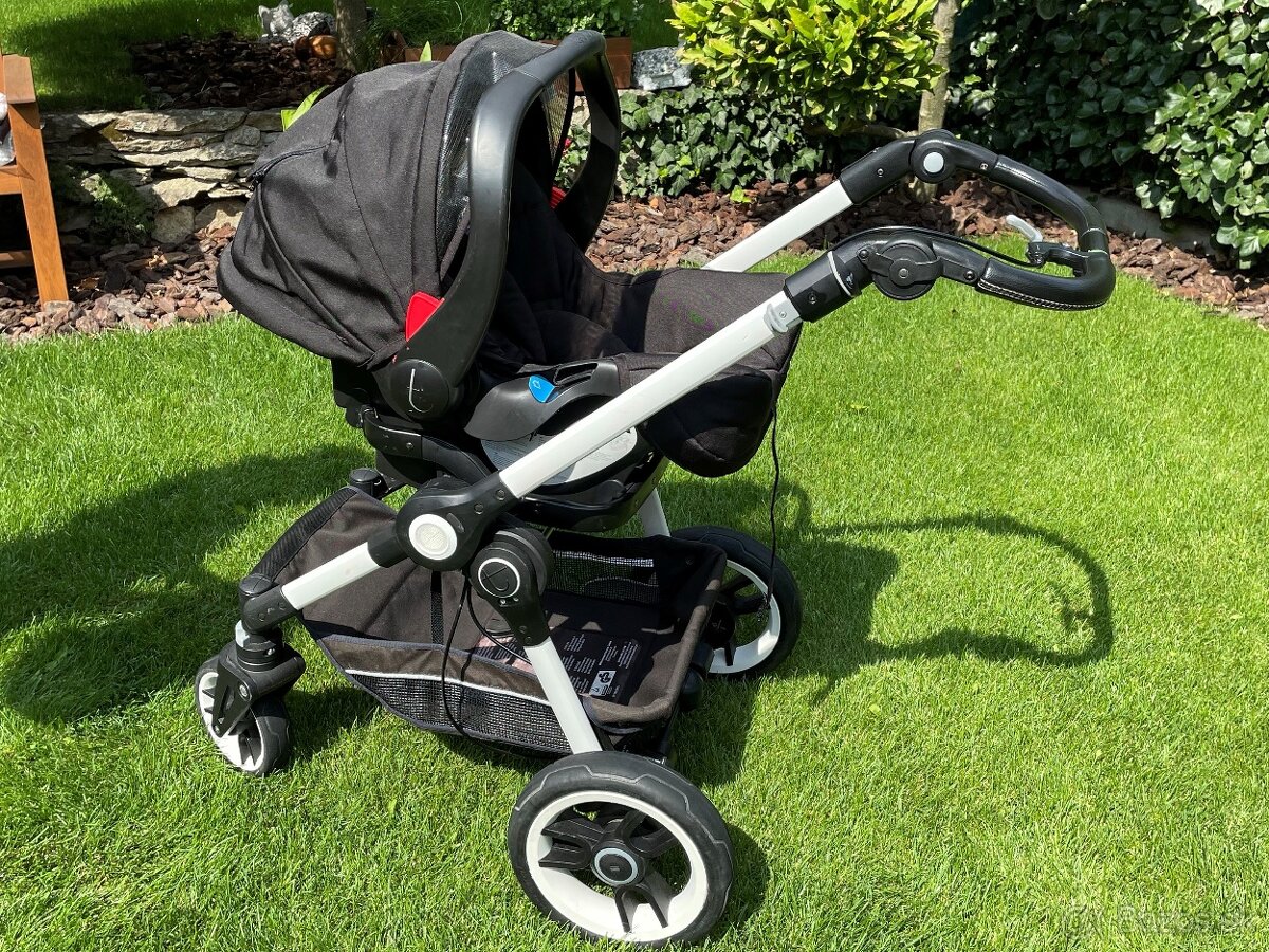 Kočík Teutonia 3-kombinácia s bohatým príslušenstvom - 2